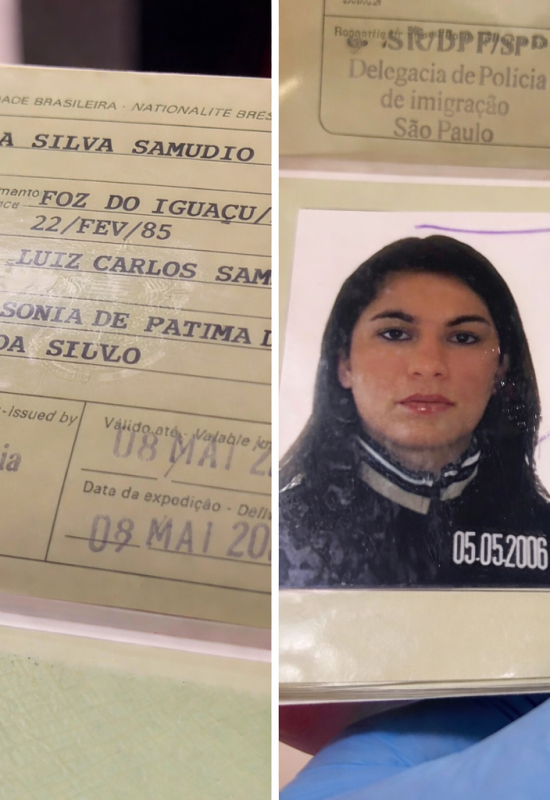 Passaporte atribuído a Eliza Samudio é encontrado em Portugal e entregue ao consulado