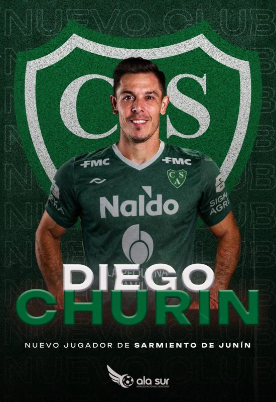 Conheça o novo reforço Diego Churin